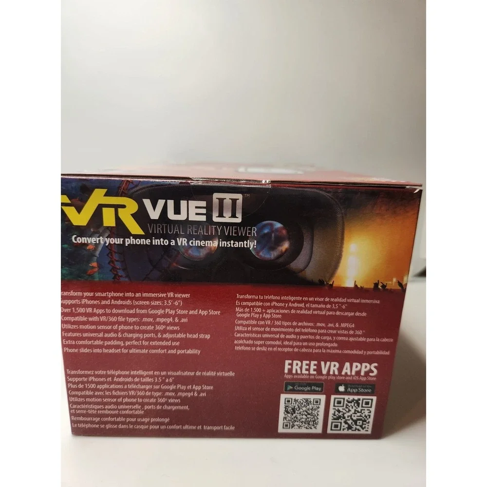Xtreme VR VUE II Virtual Reality Viewer for Mobile Phones NEW!